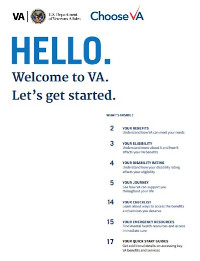U.S. Department of Veterans Affairs Welcome Kit